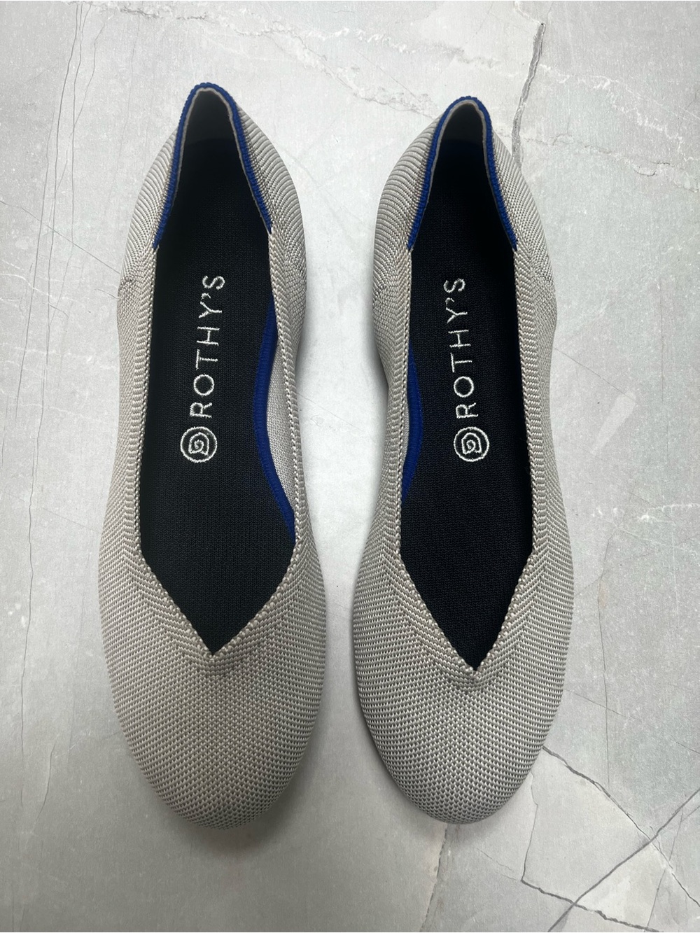 Rothy's Round Toe Birdseye Flats - Picture 3 of 10
